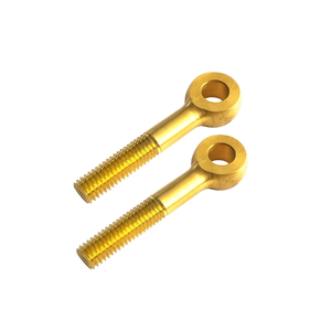Pernos de ojo de latón macizo duraderos con acabado de alta resistencia y larga duración para conductos, accesorios y uso industrial - Product Image 4