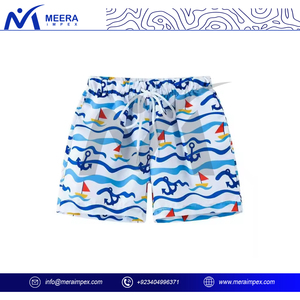 Short de Plage pour Homme Style High Street Logo Personnalisé Impression par Sublimation Motif Solide Surf Maillot de Bain avec Troncs Peints - Product Image 5