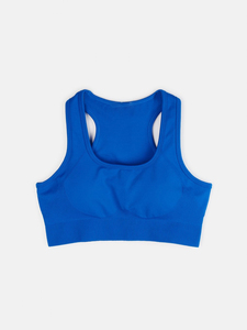 Última Moda de Verano, Top Deportivo Sexy para Yoga con Espalda Cruzada y Cuello en U, Transpirable, de Spandex/Poliéster, Fabricante de Tops para Mujer - Product Image 2