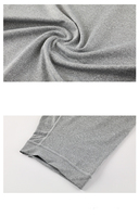 Pantalon d'entraînement de compression à cinq poches personnalisé séchage rapide haute élasticité imperméable Marathon course à pied cyclisme sport taille élastique