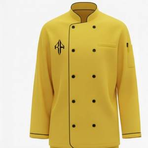 Uniforme d'hôtel pour hommes de haute qualité, couleur unie, imprimé numérique, coupe régulière, manches longues, polyester/coton, par RIVIAN ATLANTIC - Product Image 5