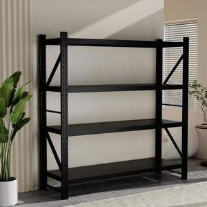 Estanterías de Almacenamiento Ajustables de Múltiples Niveles, Estanterías Selectivas sin Pernos, Unidades de Estanterías para Garaje, Estanterías Resistentes - Product Image 4