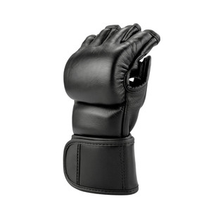 Gants de MMA à doigts ouverts, vente en gros, très demandés |   Gants de combat en cuir et en cuir PU |   Taille personnalisée unisexe - Product Image 4
