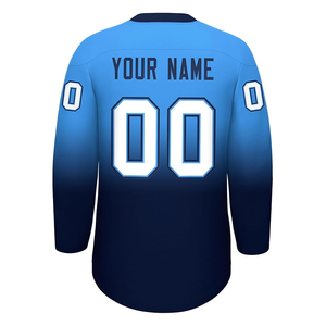 Uniformes de Hockey, nuevo diseño, alta calidad, transpirable, nombre del equipo, 100% poliéster, camisetas de Hockey personalizadas - Product Image 2