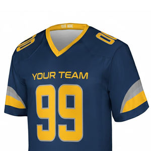 Jersey de Fútbol Americano Personalizado de Alta Calidad, Transpirable y de Secado Rápido, Diseño Nuevo al por Mayor - Product Image 4