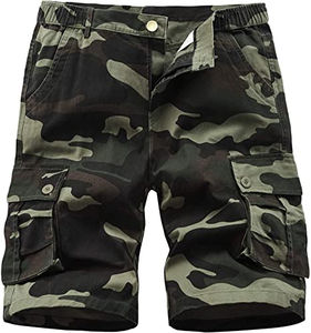 Pantalones cortos informales personalizados de alta calidad para hombre, pantalones cortos de lona de verano para hombre, pantalones cortos informales de camuflaje con servicio personalizado - Product Image 1