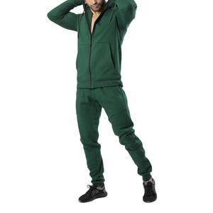 2024 haute qualité hommes grande taille formation Jogging fermeture éclair sweats à capuche confortable deux pièces ensemble imprimé survêtements respirant personnalisé - Product Image 2