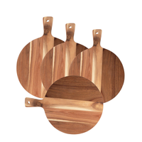 Planche à découper en bois massif, planche de préparation et de service pour la cuisine, durable, non toxique, légère, passe au lave-vaisselle, pour les restaurants