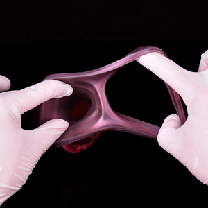 Gode réaliste pour chien Pénis en silicone Agrandir la manche Gode d'extension de bite Jouets sexuels avec préservatif noeud Godes pour hommes Retarder l'éjaculation - Product Image 4