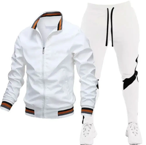 Chándales de hombre de alta calidad personalizados al por mayor último diseño sublimación informal transpirable con logotipo impreso para la temporada de primavera - Product Image 6