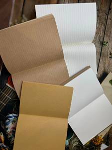 LABON Custom Hand Embroidered <strong>Notebook</strong> Handmade Fabric Diary Daisy <strong>Notebook</strong> Fabric <strong>Hard</strong> <strong>Cover</strong> Journal Personalized <strong>Notebook</strong> - Product Image 4