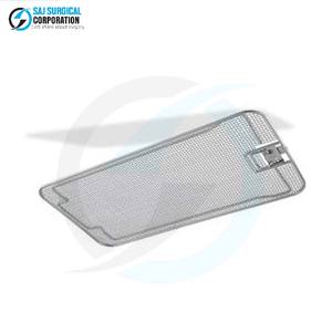 Solo Tapa para Cesta de Base Plana, Acero Inoxidable de Grado Médico, Tapa Manual para Protección de Instrumentos Quirúrgicos, Duradera y Reutilizable - Product Image 3