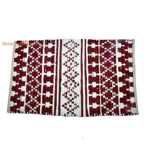 Tapis et carpettes en coton tressé antidérapant de haute qualité pour une utilisation intérieure et extérieure, pour salles de bain, cuisines, bureaux, pique-niques - Product Image 1