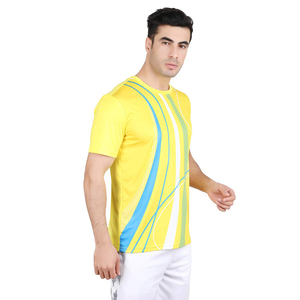 Camisetas de sublimación de ajuste suave con material transpirable de tela de secado rápido de impresión completa y soporte de logotipo OEM para deportes - Product Image 6