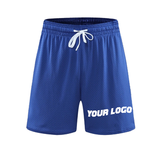 Pantalones cortos deportivos en blanco para hombre con logotipo personalizado - Product Image 5