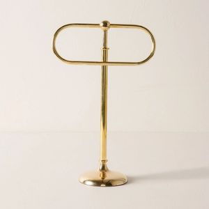 Toallero de latón resistente a la oxidación para baños húmedos que garantiza una larga vida útil y un fácil mantenimiento en el hogar. - Product Image 1
