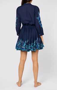 Unique Print Designer for <b>Women</b> <b>Sexy</b> Mini Clothing Short Sleeve Handmade Bohemian <b>Dress</b> - Product Image 4