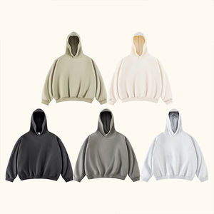 Sweat à capuche unisexe en molleton épais de qualité supérieure 2026, coupe régulière, avec poches surdimensionnées et impression personnalisée - Product Image 4