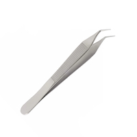 Adson Restoration Extraction Adson Forceps 45 Pinces Adson coudées en acier inoxydable pour usage chirurgical Instruments de greffe de cheveux