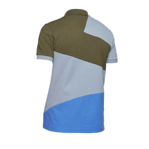 Polo personnalisé pour hommes Maillot à manches courtes en coton pour sport de golf à séchage rapide Chemises multicolores pour hommes Ensemble extérieur uni et décontracté - Product Image 6