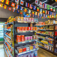 Estantes de Exhibición de Pared Multiusos Ligeros para Supermercados, Tiendas de Conveniencia y Tiendas de Aperitivos