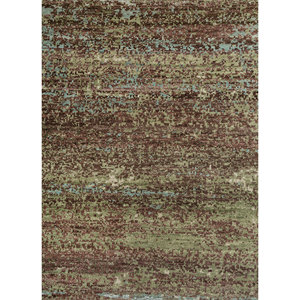 พรมขนสัตว์ผสมไหมถักมือลาย Entropy Ivory รุ่น AKWS-13017 ขนาด 10 มม. ทรงสี่เหลี่ยมผืนผ้า สไตล์โบโฮ สำหรับตกแต่งบ้านและทางเดิน - Product Image 3