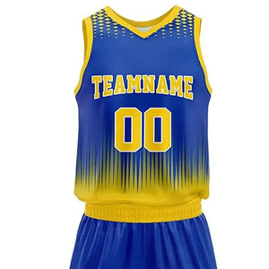Uniforme de basket-ball de qualité supérieure Nouveautés Derniers prix Vêtements de sport de plein air Uniforme de basket-ball personnalisé pour jeunes Entretien OEM - Product Image 2