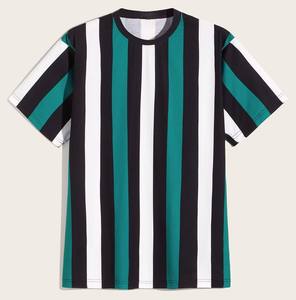 T-shirt de haute qualité 100% coton couleur personnalisée pour hommes coupe régulière t-shirt Stock en vrac vêtements t-shirt - Product Image 3