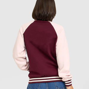 Chaquetas universitarias Unisex para mujer, cortavientos deportivo de lana a prueba de viento impermeable de invierno personalizado, cortavientos de talla grande, algodón largo ecológico - Product Image 3