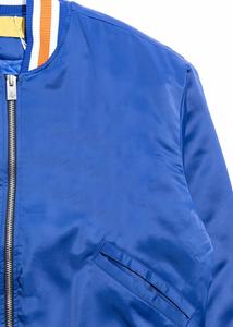 Chaqueta Universitaria de Satén para Hombre, Chaqueta Bomber de Invierno con Bordado, Material de Satén, Chaqueta Universitaria Personalizada, Chaqueta Universitaria Estilosa - Product Image 4