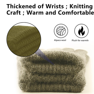 Guantes de muñeca de punto resistentes a cortes de alto rendimiento CE Nivel 5 protección de manos de moda para trabajo en el patio al aire libre y uso en la cocina - Product Image 6