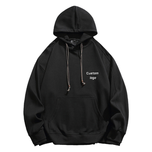 100% algodón diseño de lujo sudaderas con capucha térmicas para hombres sudaderas hechas a medida de gran tamaño para el invierno completo OEM personalización Digital - Product Image 4