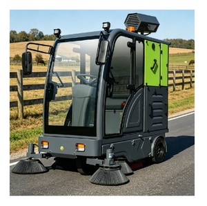 Vehículo Eléctrico Comercial para Pulir y Barrer Calles, Equipo de Limpieza Urbana Inteligente para Saneamiento Municipal - Product Image 5