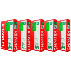 Papel Chamex A4 / Resma de Papel Chamex Bond A4, Papel Multiusos Tamaño A3/A4/Carta/Legal - Product Image 1