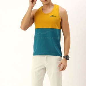 Conception et taille personnalisées Fitness utilisation hommes débardeur meilleure vente débardeur pas cher prix hommes débardeur - Product Image 3