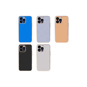Étui de protection en silicone Netzy Luxury SAFA Vienna Series pour iPhone 13 Pro Max et 14 Plus en bleu saxo - Product Image 2