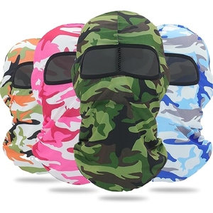Masque facial en polyester sublimé de qualité unique et à la mode Masque de ski imprimé personnalisé Sports de plein air Cagoule Masque de ski - Product Image 1