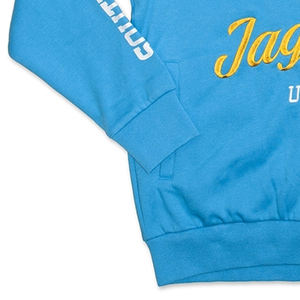 Factory whole sale Unisex Spring cotton fleece Lined Solid <b>Knitted</b> <b>Hoodie</b> with Custom embroidery screen printing logo - Product Image 5