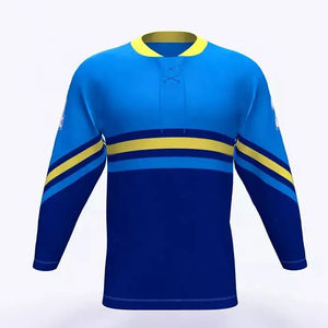 Jersey de calidad fina para ropa de hockey sobre hielo profesional superventas con diseño único, corte perfecto, Jersey impreso con nombre de equipo OEM - Product Image 1