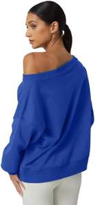 Wholesale Price Custom Printing Loose Cropped <b>Sweatshirt</b> Custom logo <b>Sweatshirt</b> for <b>Women</b> Customized Designs <b>Sweatshirt</b> - Product Image 2