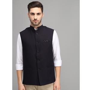 เสื้อกั๊กสีกรมท่าสำหรับผู้ชายชุดใส่ทำงานสำหรับพิธีการและโอกาสพิเศษ - Product Image 1