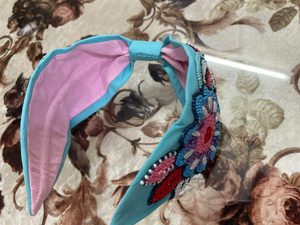 Nouveau bandeau en perles de graines en forme de turban pour femmes, dernier design lancé - Product Image 3