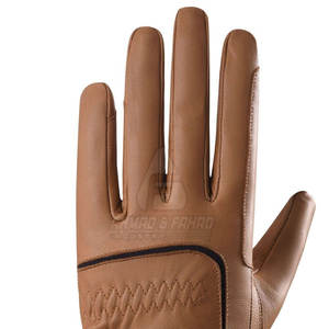 Gants d'équitation d'hiver en cuir de haute qualité, fabriqués au Pakistan, options personnalisables, vente en gros - Product Image 5
