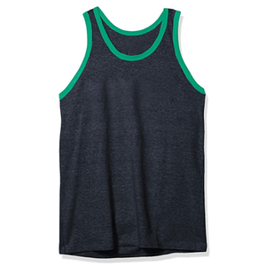 Camiseta sin mangas de hombre teñida Lisa hecha en tela de algodón con Moq bajo/Diseña tu propio logotipo camiseta sin mangas para hombre para adultos - Product Image 6