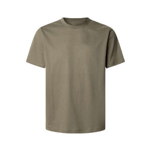 Nouveau T-shirt en molleton écologique respirant anti-rides à manches courtes et col rond pour femme, personnalisé, style streetwear, couleur marron - Product Image 1