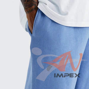 กางเกงจ็อกเกอร์ผู้ชายแบบมีเชือกผูก เอวยางยืด สไตล์ลำลอง พิมพ์ลายโลโก้ ทรงหลวม กางเกงขายาวผู้ชาย - Product Image 3