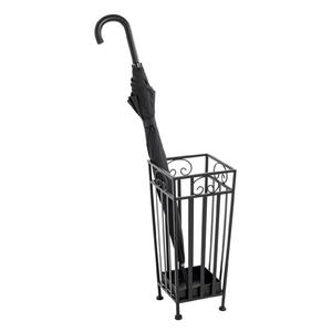 Elegant Metal <b>Umbrella</b> <b>Stand</b> with Sturdy Iron Construction Ideal for Entryway Homes Hotels and Office Spaces - Product Image 3