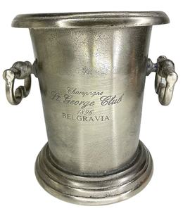 ถังแช่ไวน์แชมเปญ ทำจากอะลูมิเนียมหล่อ งานแฮนด์เมด ดีไซน์หรูหรา ถังแช่ไวน์ทำมือ - Product Image 1