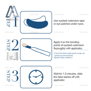 Salon Use <b>Eyelash</b> <b>Glue</b> <b>Remover</b> in Cream Form - Product Image 4