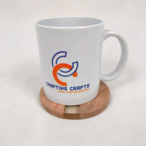 Posavasos de Madera de Mango y Resina Epoxi de 300 mm de Diámetro, Hechos a Mano, Modernos, de Lujo, Ecológicos y Personalizables - Product Image 1